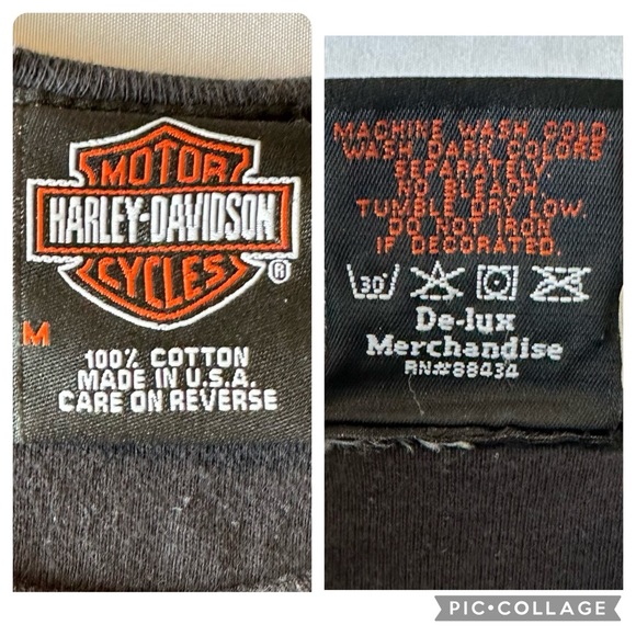 Harley Davidson Womens Tank Top Y2K Weiblers Davenport Iowa Glitter Logo Size M - Picture 16 of 16